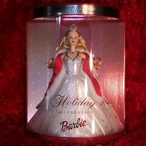 NRFB 2001 Holiday Celebration Barbie 50304